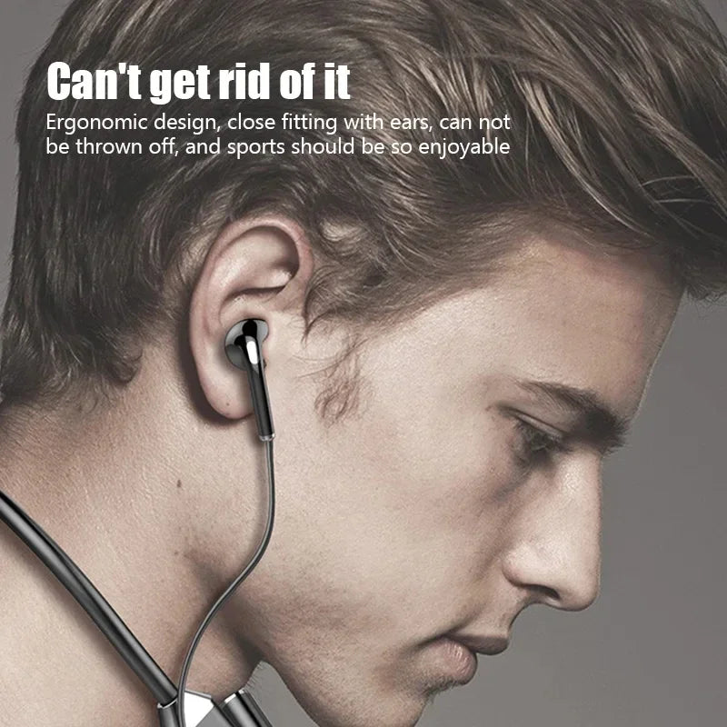 Wireless Neckband Bluetooth Earphones High Sound Quality Stereo Battery Display HD Voice Call Sports Headphones New Product 2025 Oasis Select