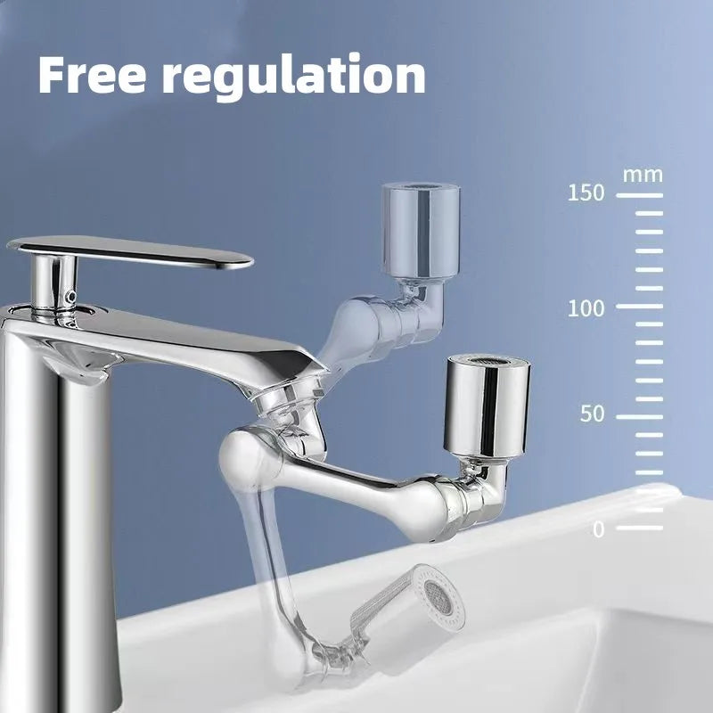 1080° Universal Rotation Faucet Sprayer Head 22/24mm Adaptor Washbasin Faucet Extender Aerator Bubbler Nozzle Kitchen Tap Oasis Select