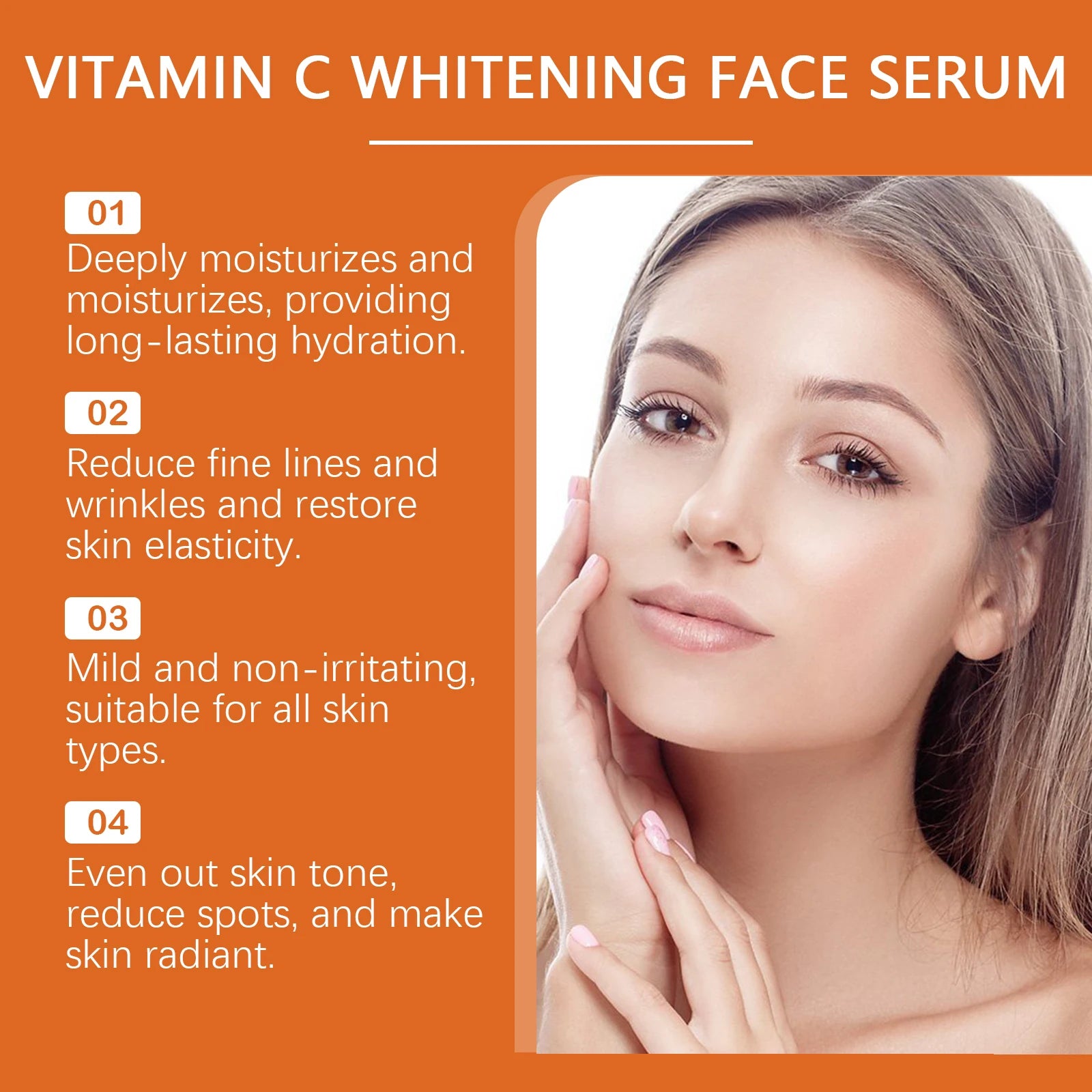 Vitamin C Face Serum – Brightening Dark Spot Remover 30ml Vitamin C Face Serum Oasis Select