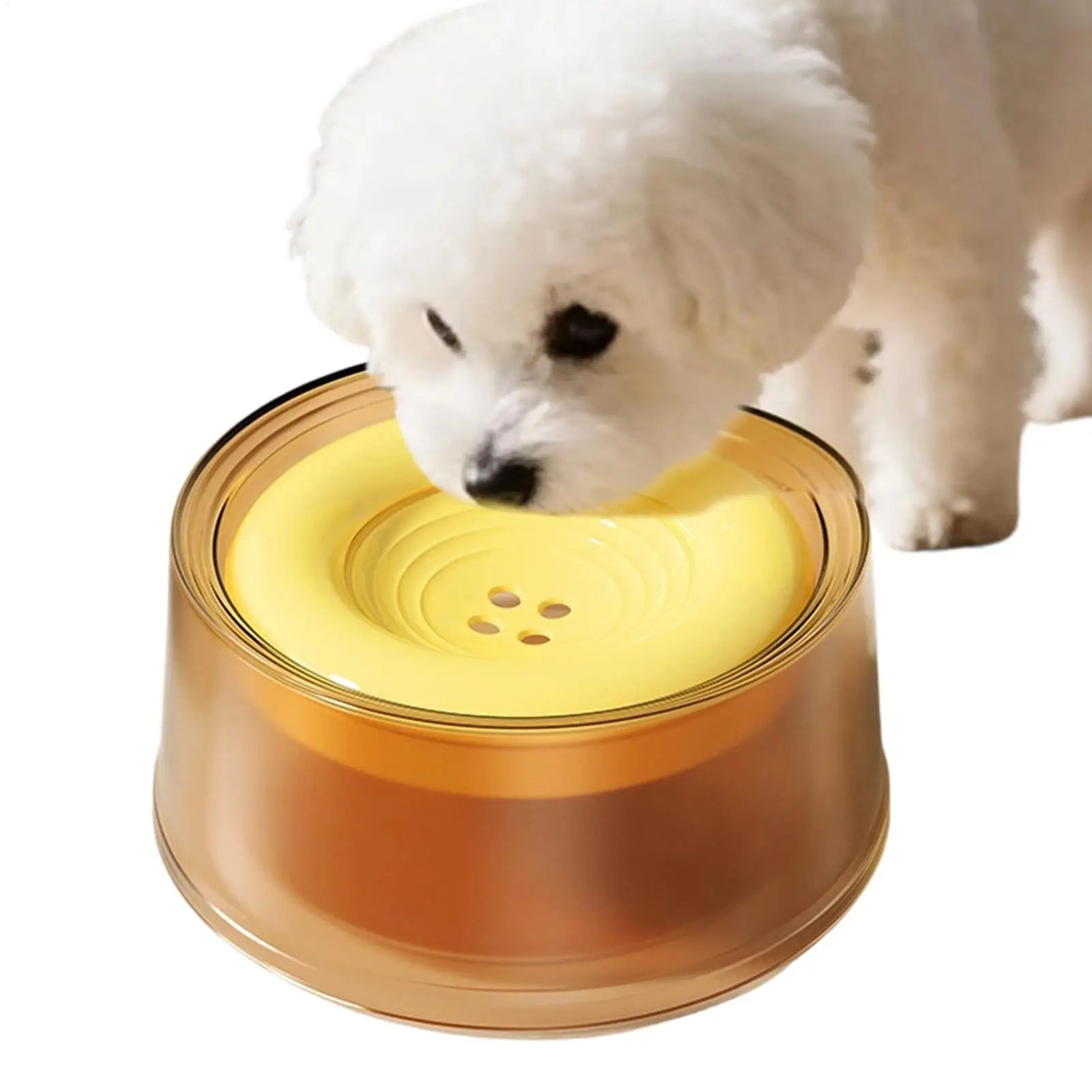 Spill Proof Water Bowl for Dogs Slow Drinking Bowl for Messy Drinkers 1200ml Large Capacity Pet Puppy Kitten Drinking Dispenser Oasis Select