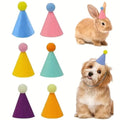 6-Pack Colorful Mini Cone Party Hats – Lightweight & Festive