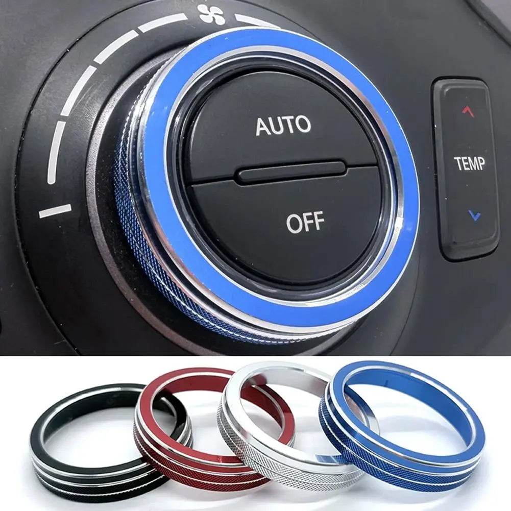 AC Climate Control Knob Trim Ring – 2013–2017 Hyundai Santa Fe