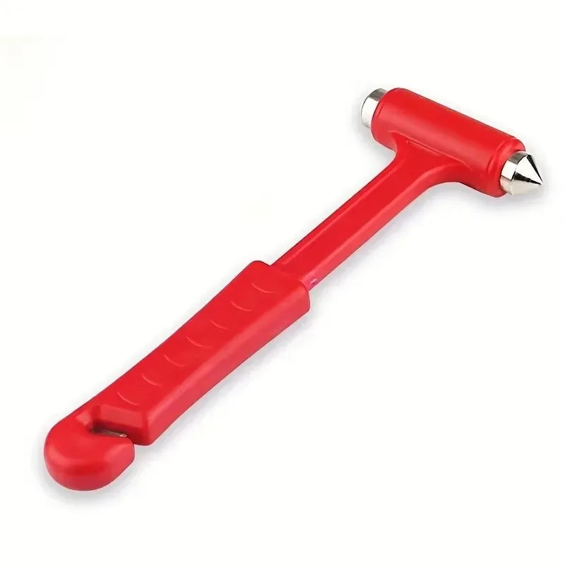 Two-in-One Emergency Car Safety Hammers Seat Belt Cutter Window Breaking Hammer Portable Car Emergent Rescue Escape Tools Oasis Select 1PC