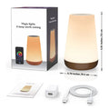 Tuya Smart WiFi RGB LED Table Lamp – Touch Dimming Night Light Smart LED Table Lamp Oasis Select US Not Rechargeable