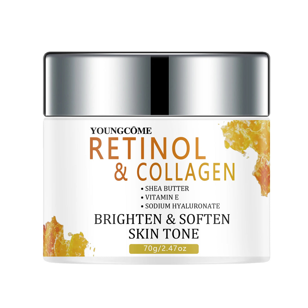 Retinol & Collagen Face Cream – Shea Butter, Vitamin E & Hyaluronate
