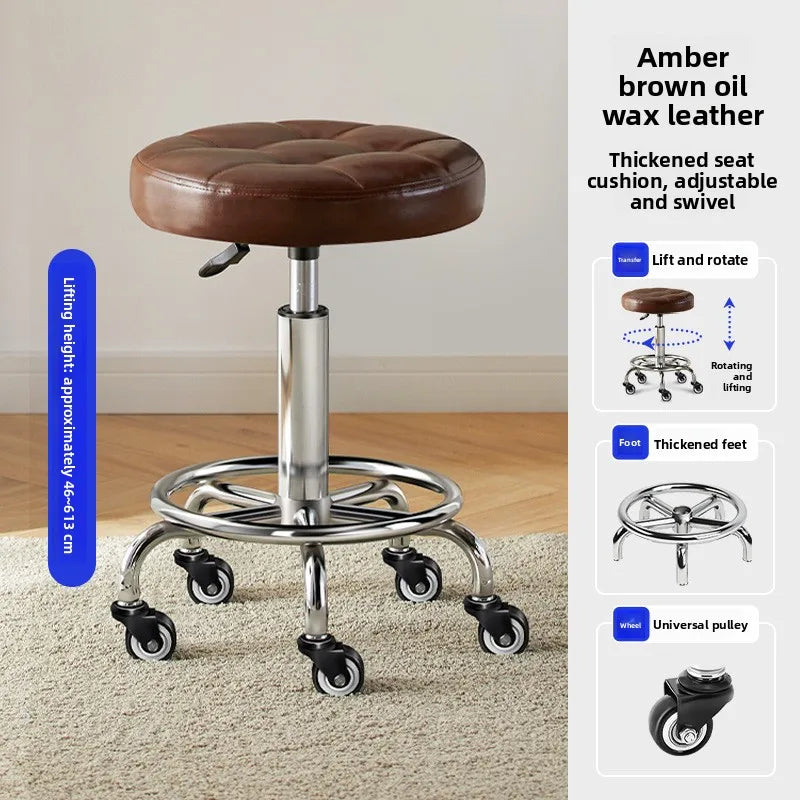Makeup Stool Writing Study Chair Laboratory Pulley Office Chair Computer Chair Lifting Desk Chair Oasis Select 7