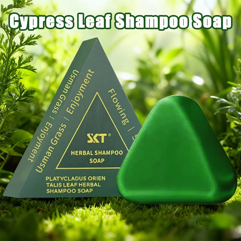 Platycladus orientalis leaf usseman shampoo soap is rich in ginseng, Platycladus orientalis and other China Chinese herbal Oasis Select