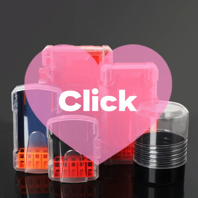 Drill Bit Storage Case Portable 6.35mm Hex Drill Bit Case 5 Sizes Water Resistant PVC Detachable Holder Hangable Storage Oasis Select