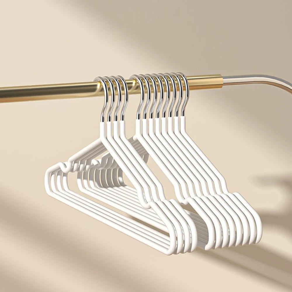 Non-Slip Stainless Steel Clothes Hangers | Space-Saving