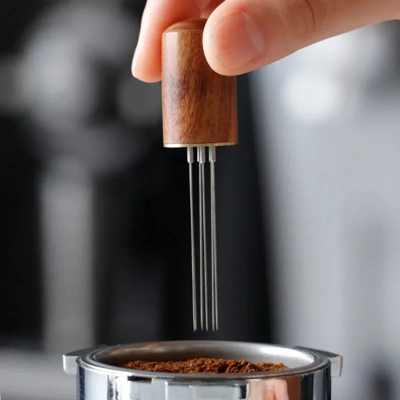 Stainless Steel Coffee Powder Tamper Espresso Powder Stirrer Distributor Leveler WDT Tools Cafe Stirring Barista Accessories Oasis Select
