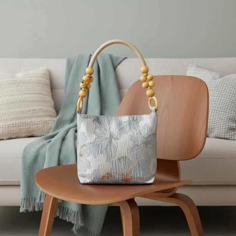 Chinese Butterfly Embroidered Shoulder Bag | Retro Women's Handbag