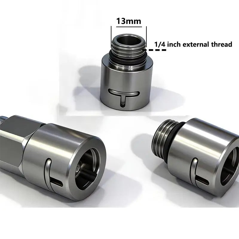 1Pcs External Thread Connect Cleaning Nozzle Tips 1/4 3/8 Inch Pressure Washer Adapter K Series For Karcher/Lavor Oasis Select