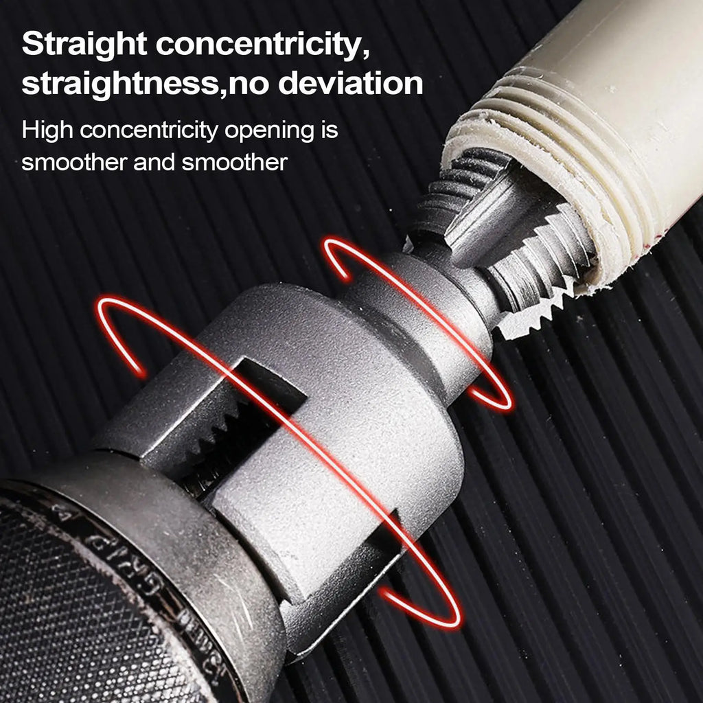 2PCS 20MM+25MM Water Pipe Threader Tapping Tool Ppr/pvc Internal Thread External Thread Integrated Die Water Pipe Opener Oasis Select