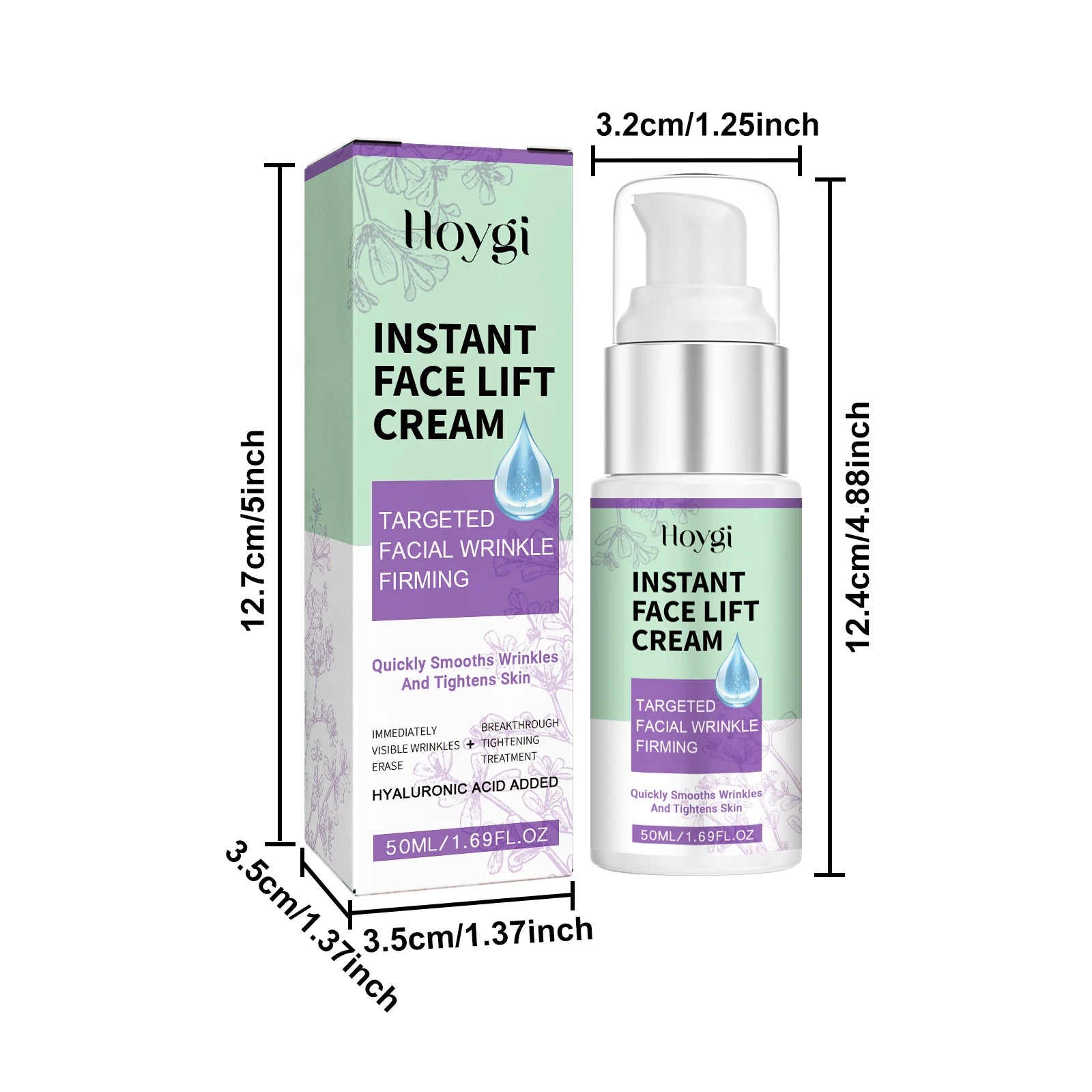 Hoygi Instant Face Lift Cream – Firm, Brighten & Hydrate Firming Face Cream Oasis Select