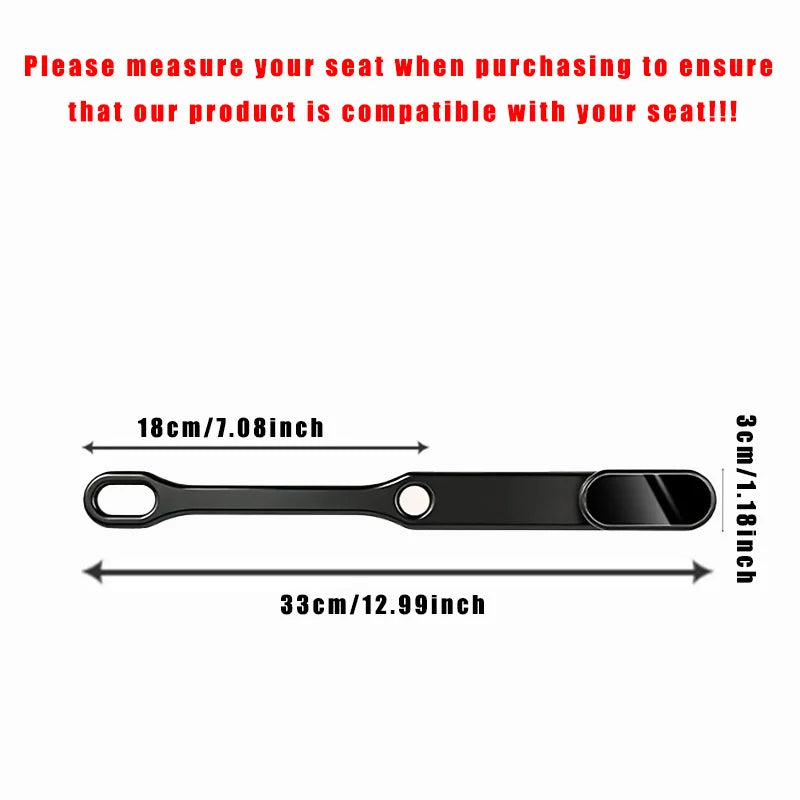 Car Seat Belt Holder & Extension Fixator – Anti-Pinch Clip
