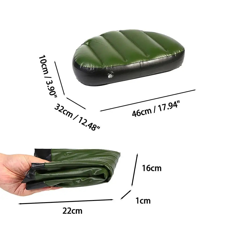 Portable PVC Inflatable Seat Air Cushion Mat Waterproof Inflatable Fishing Boat Cushion Oasis Select