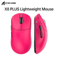Attack Shark X8 PLUS Wireless Gaming Mouse | PAW3395 PRO Sensor 40K DPI | 1KHz Polling | 55g Ultralight | Tri-Mode Oasis Select X8Plus Berryred