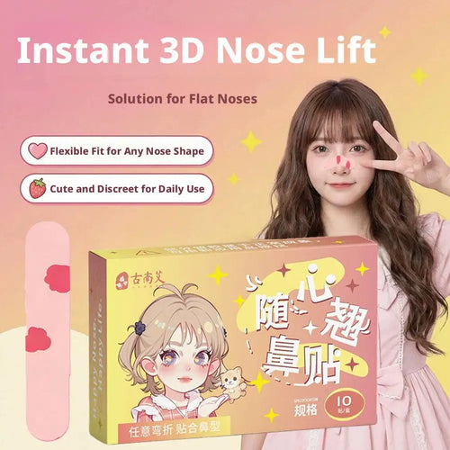 10-Pack Reusable Nose Shaper Lifting Strips – Cuttable Tape Nose Shaper Strips Oasis Select