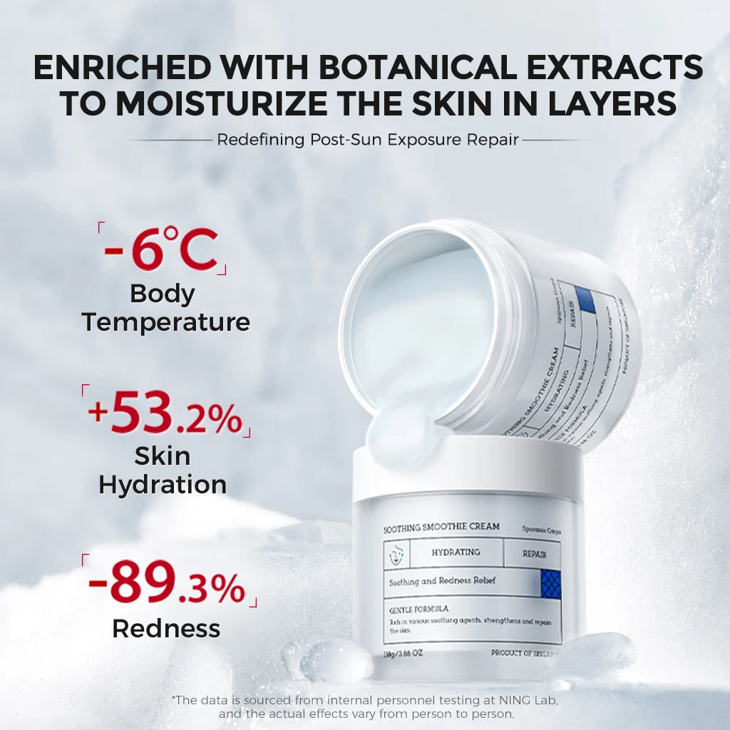 Ning Dermologie Soothing Smoothie Cream | Barrier Repair Moisturizer