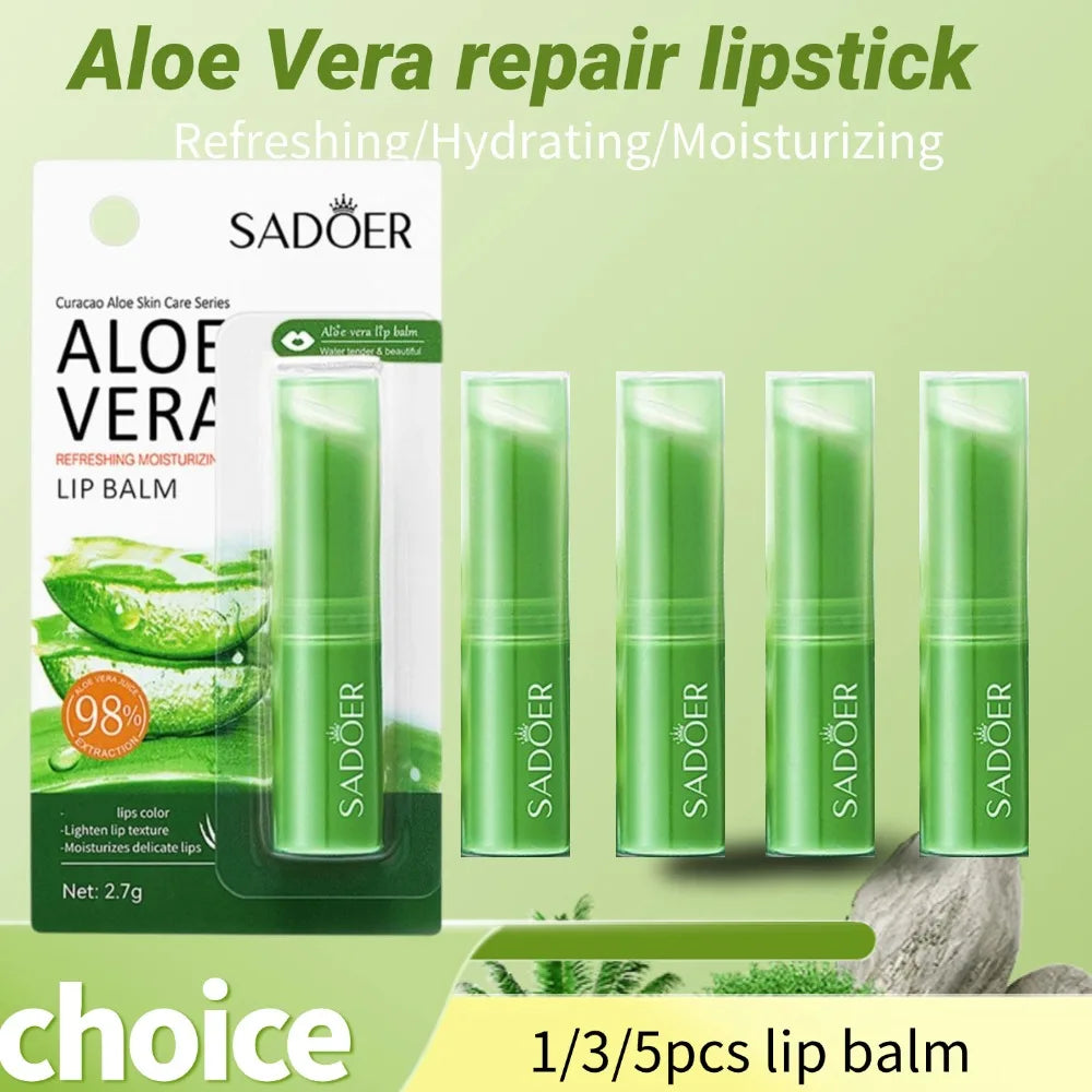 Aloe Vera Vitamin Lip Balm – Moisturizing & Protective 2.7g Lip Balm Oasis Select