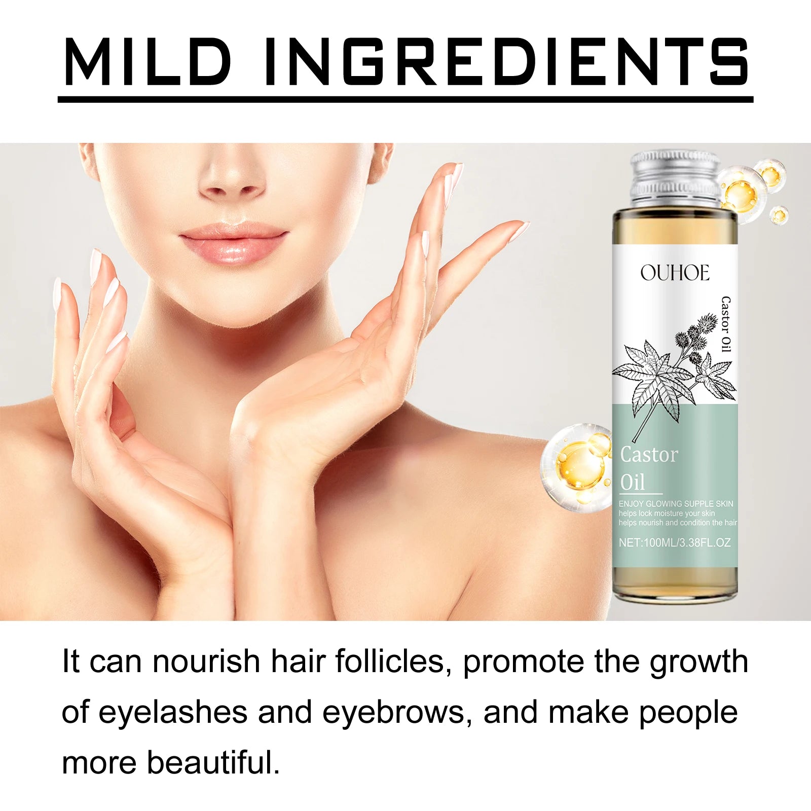 100% Pure Cold Pressed Virgin Premium Grade For Dry & Damaged Skin, Hair, Face, Body, Scalp & Nails Oasis Select
