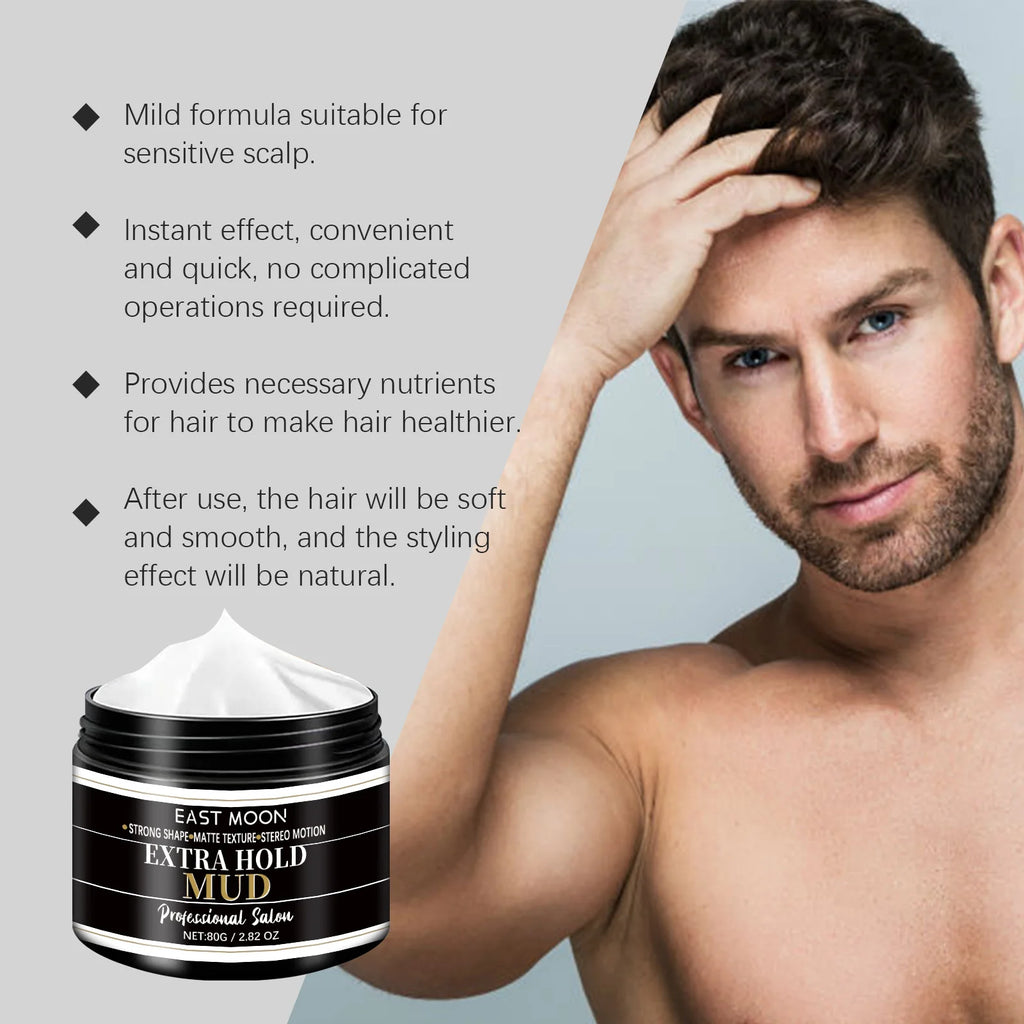 East Moon Keratin Hair Styling Cream – Strong Hold Matte Finish Hair Styling Cream Oasis Select