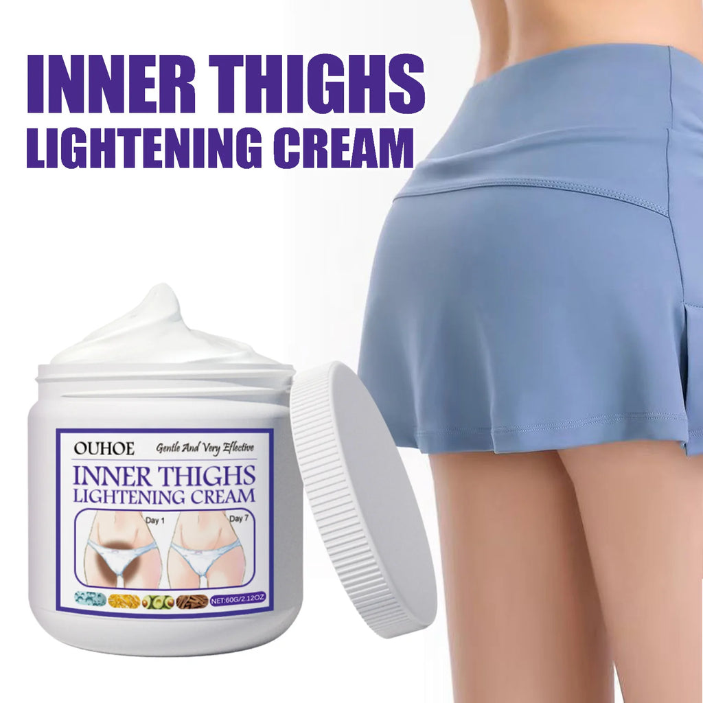 Private Parts Whitening Cream Inner Thigh Darkness Removal Whiten Butt Elbow Dark Spot Melanin Removal Body Snow Bleach Cream Oasis Select