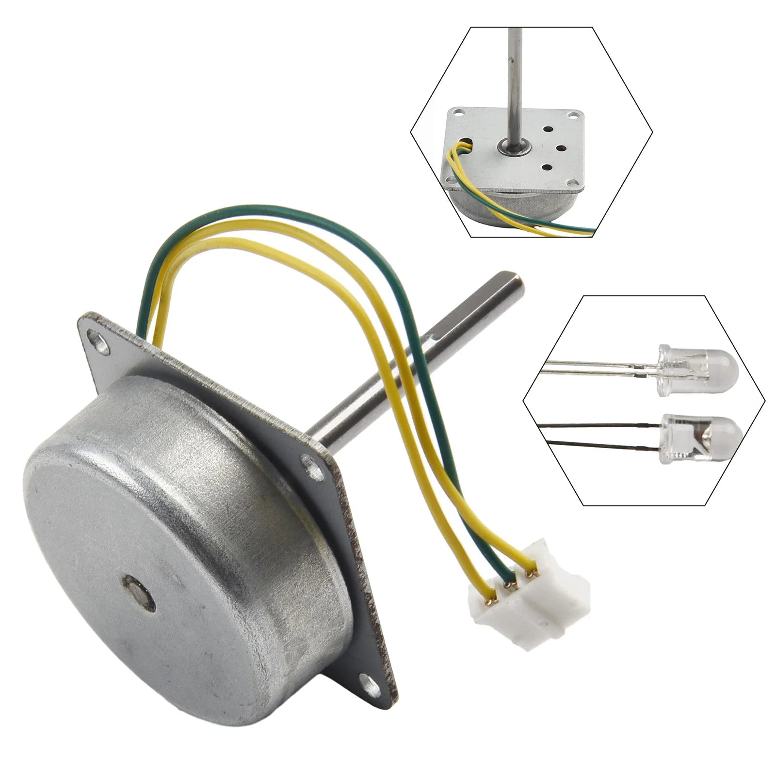 Small Generator Three-phase AC Brushless Generator Wind Power Hand Cranked Motor 3-24V High Quanlity Oasis Select