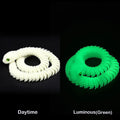Snake Sculpture Articulated Snake Decor Articulated Snake Figurine with Movable Joints 3d Printed Model for Home for Bookshelf Oasis Select light green