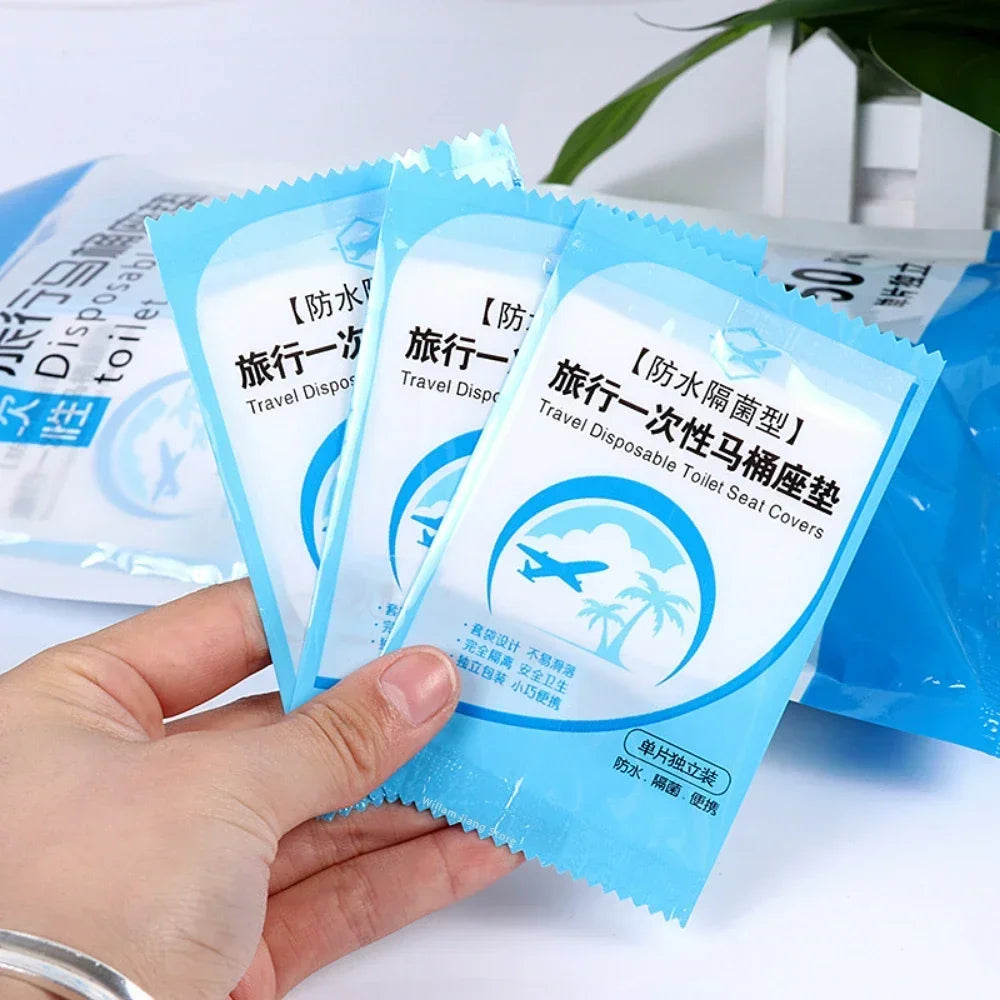 Toilet Seat Cover Toilet Lid for Bathroom Accessories Bowl Disposable Mat Protector Products Household Merchandises Home Garden Oasis Select