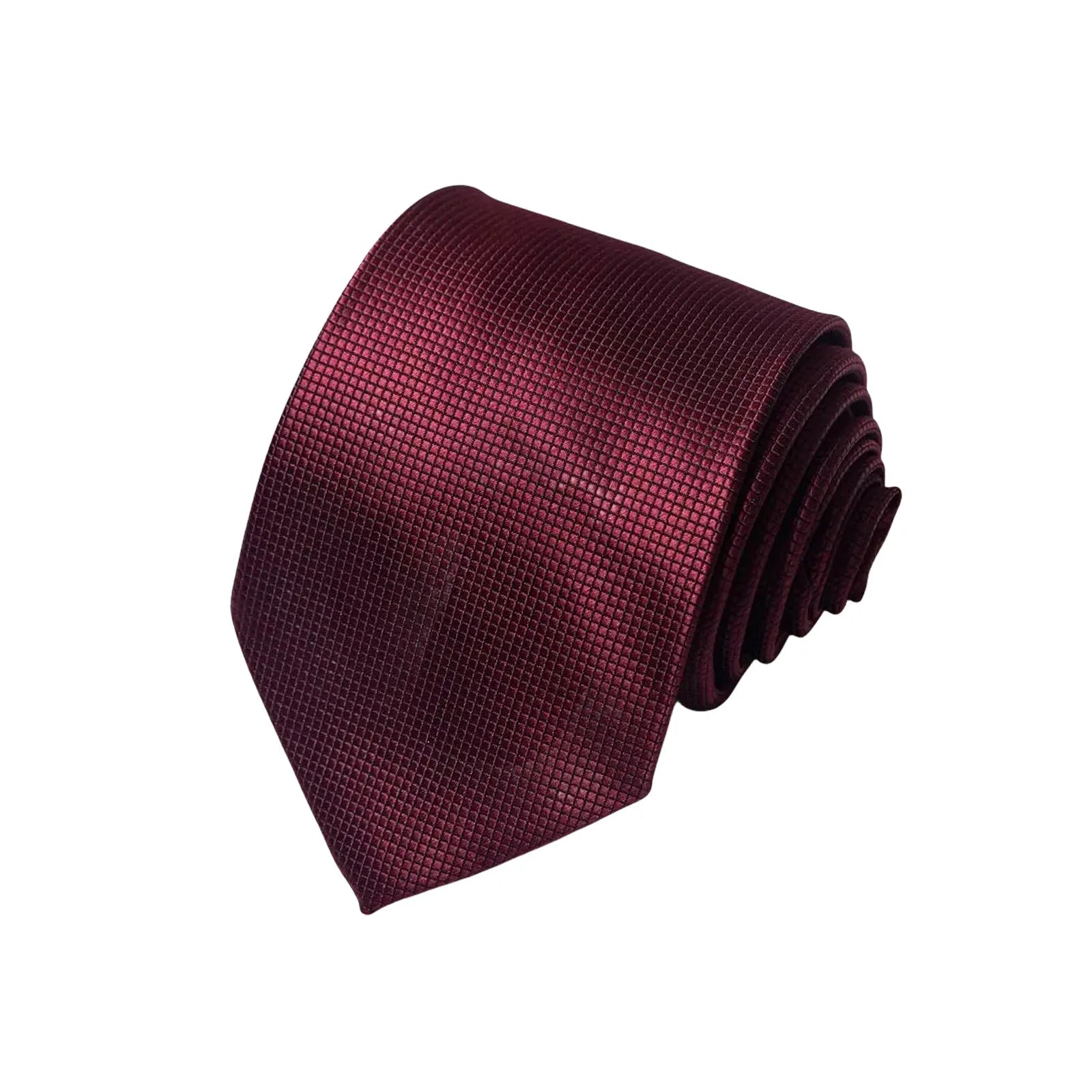 Men's Red Paisley Tie Set – Necktie, Pocket Square & Cufflinks Men's Necktie Set Oasis Select