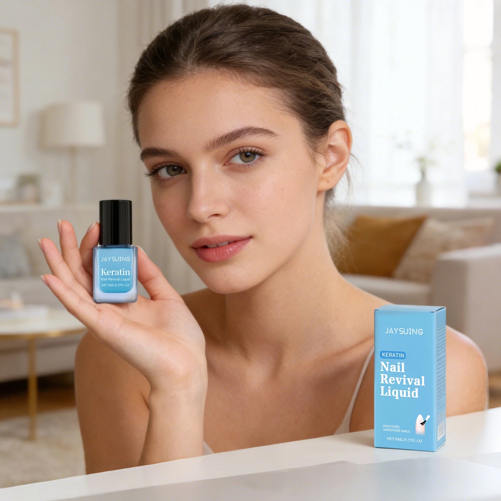 Hyaluronic Acid Nail Strength Oil Deep Nourish Repair Dry Brittle Cuticle Smooth Nail Surface Reduce Crack Mild Nail Cuticle Oil Oasis Select