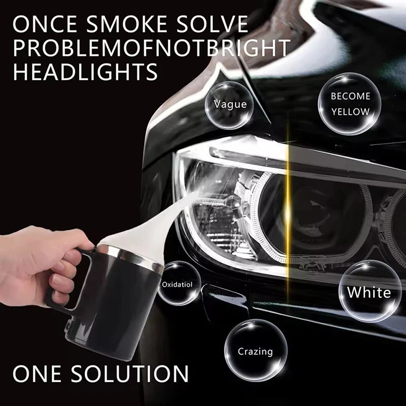 New Car Headlight Polishing Set Liquid Polymer Headlight Restoration Kits Auto Headlamp Scratch Renovation Restorer Auto Repair Oasis Select