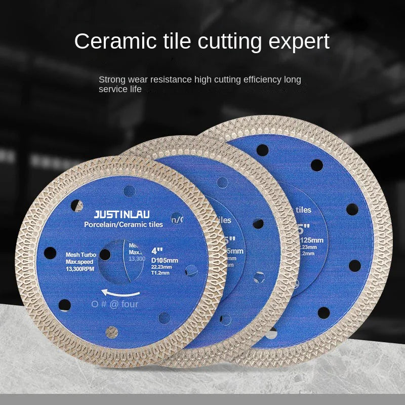 JUSTINLAU Diamond Cutting Disc Tile Ceramic Marble Dry Cutting And Grinding Circular Saw Blade Power Rotory Tool Accessories Oasis Select