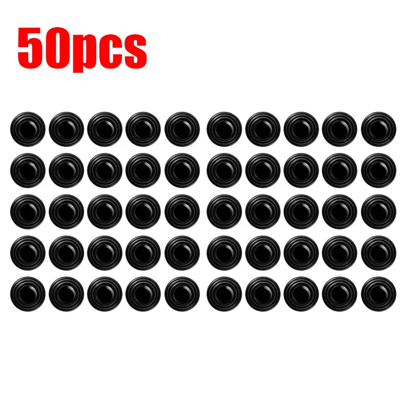 10/30/50pcs Car Door Anti-Shock Pad Door Shock Absorbing Gasket Trunk Sound Insulation Pad Shockproof Thickening Cushion Sticker Oasis Select 50pcs without logo