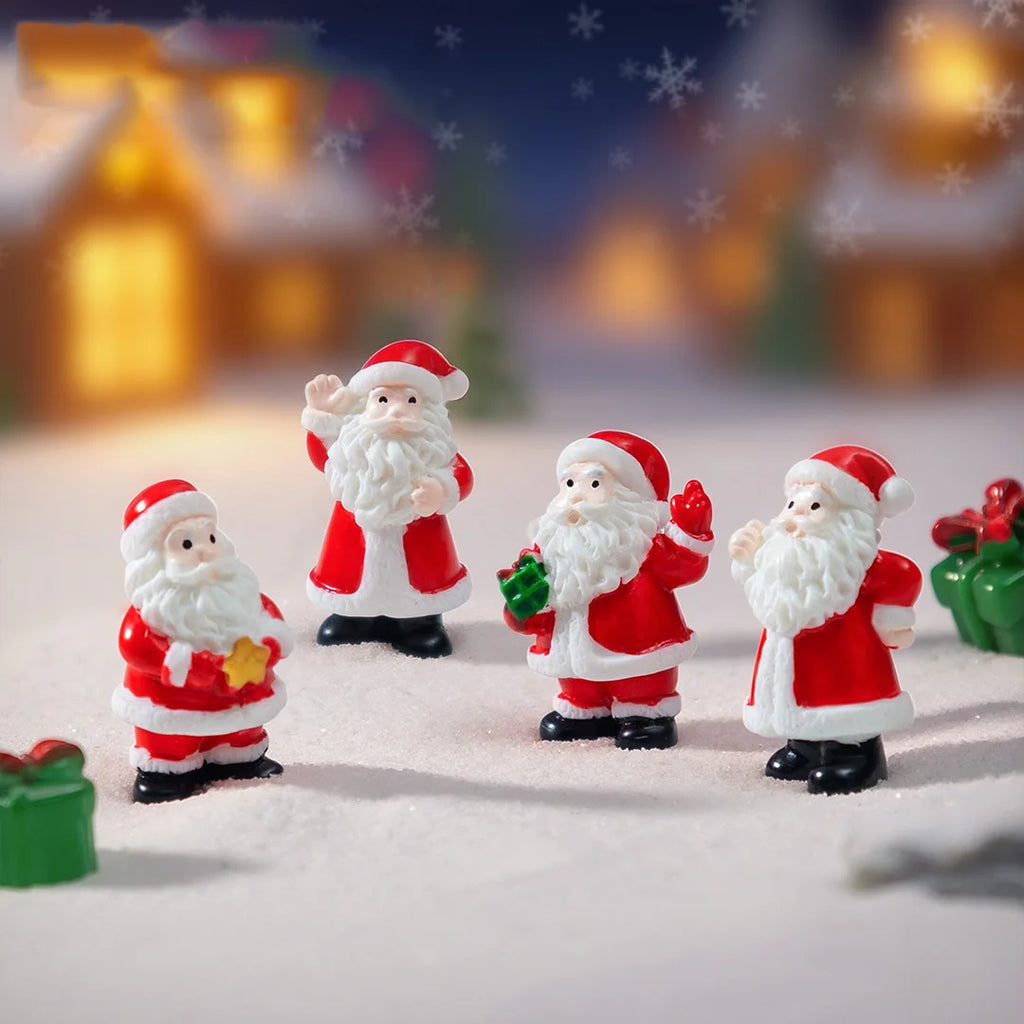 Mini Christmas Decorations For Home Santa Claus Snowman Christmas Tree Reindeer Doll Ornaments Home Decor New Year Child Gifts Oasis Select