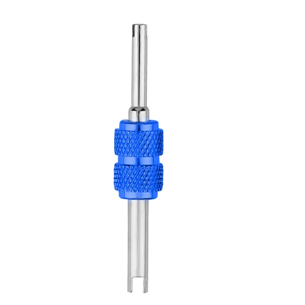 Aluminum Alloy Car A/C Valve Core Remover Wrench | Universal AC Valve Core Tool Oasis Select Blue france