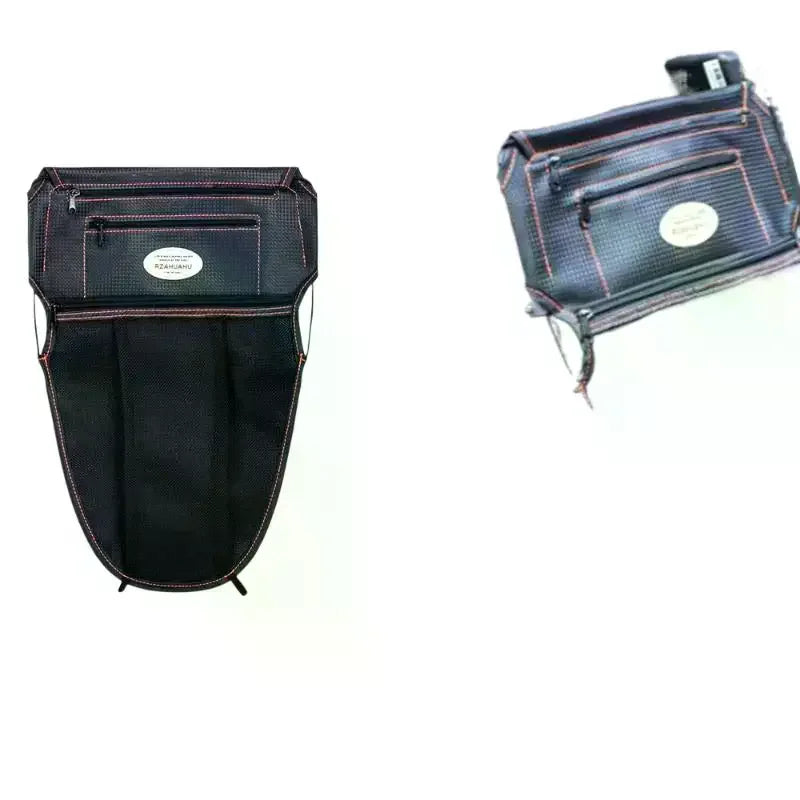 Car Seat Middle Organizer – Zippered Pockets, Large Capacity