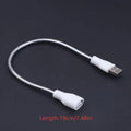 Flexible Metal USB Extension Cable for LED Lamps & Fans