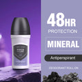 Flora Ruby Deodorant Roll On 48-hour long-lasting odor protection antiperspirant women's and men all-purpose Deodorant Roll Oasis Select PLANT