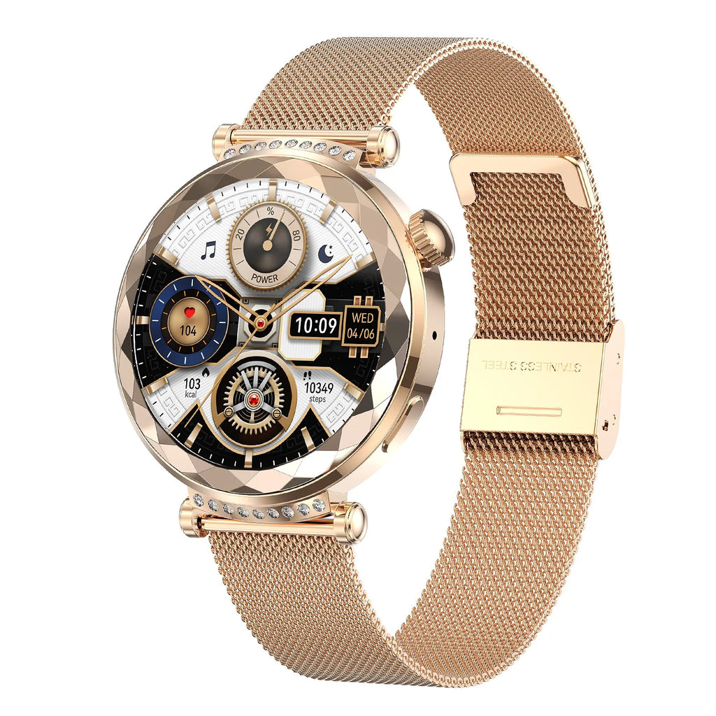 MINGCC HK88 Women's Smartwatch – AMOLED, NFC & Bluetooth