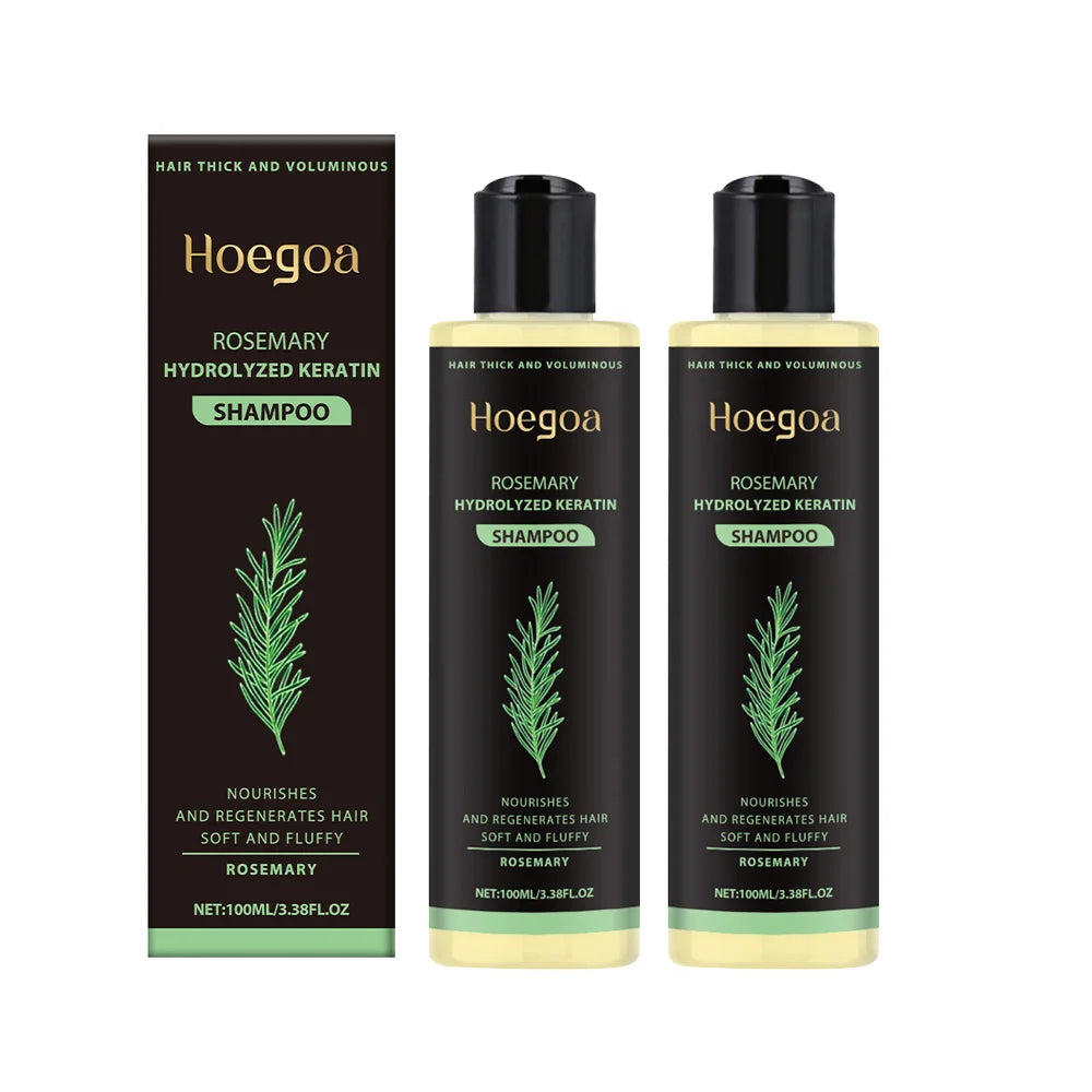 Rosemary Shampoo Hair Growth Deep Cleansing Scalp Anti Dandruff Oil Control Strengthening Root Nourish Hair Volumizing Shampoo Oasis Select 2pcs