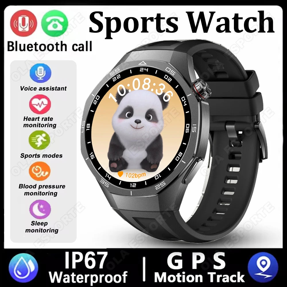 Ola Esporte Smart Watch 1.52" AMOLED Bluetooth Call & Fitness