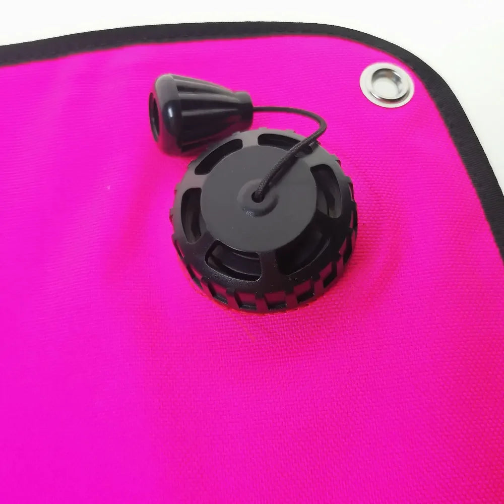 35LB Scuba Diving Buoyancy Bladder With Inflation Remote Exhaust Elbow Low Pressure Hose Oasis Select