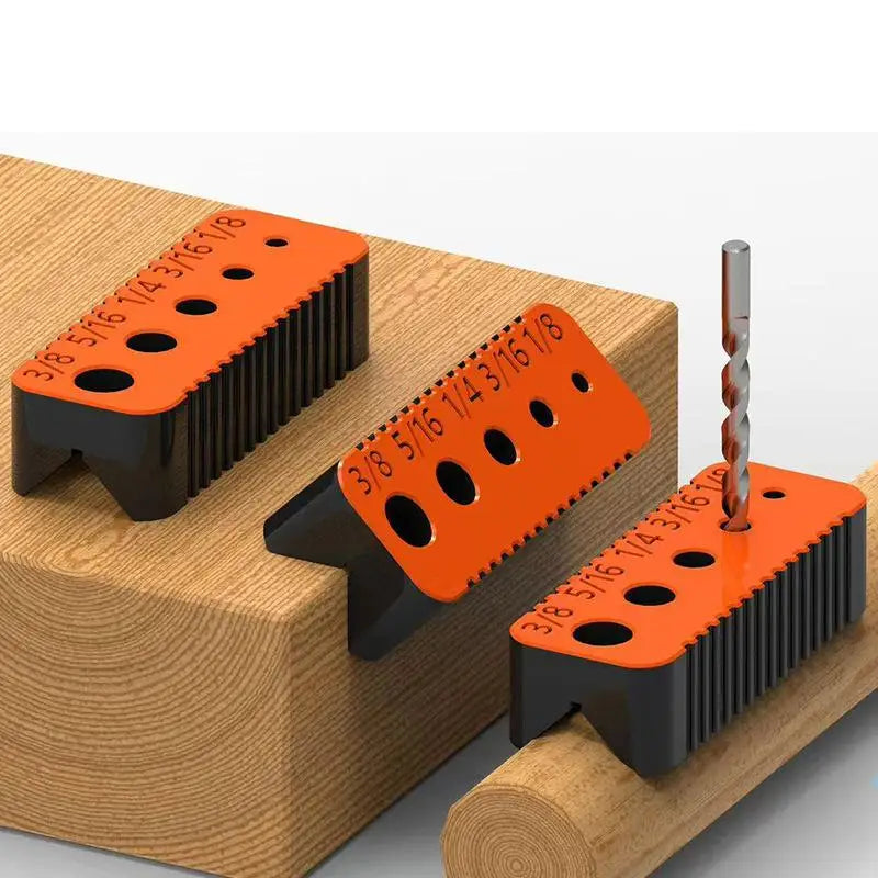 Portable Drill Guide Jig Block | 4–10mm Hole Guide Tool