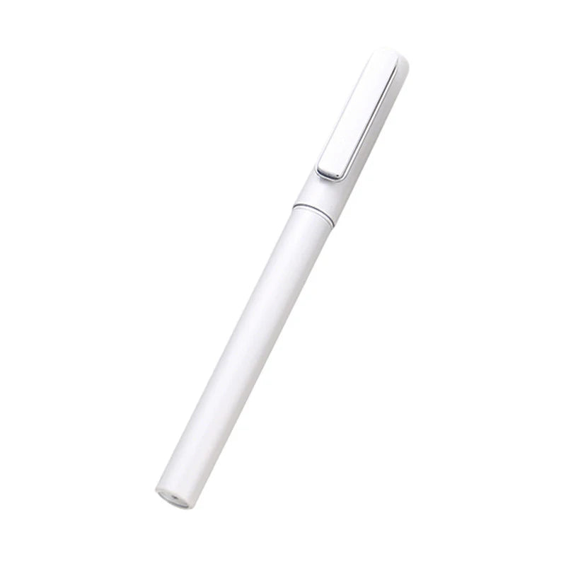 1Pc Metal Rollerball Pen Black Refill 0.5mm Nib Ballpoint Pens High Quality Business Office Student Signature Pen Gift Oasis Select A5