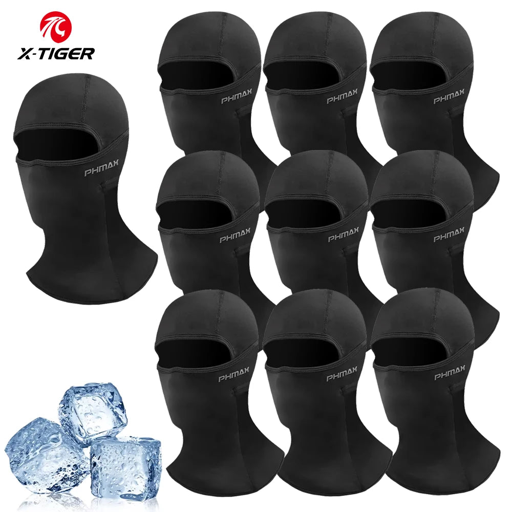 PHMAX Motorcycle Riding Mask Wind Protection And Warmth Breathable Full Face Mask Balaclava Hat Scarf Hood Moto Biker Wind Cap Oasis Select PW-DPMZ-4101-10T