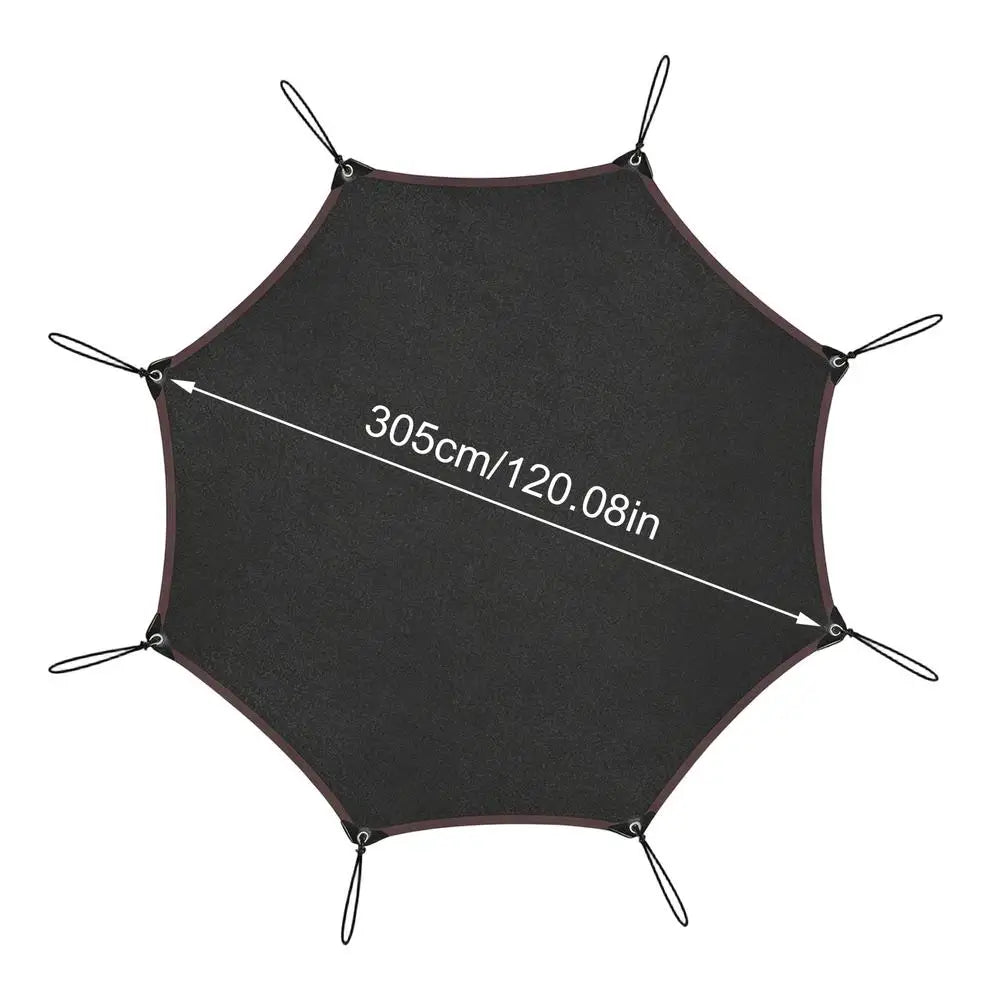 Trampoline Sunshade Cover 10/12/14FT – UV & Weather Protection