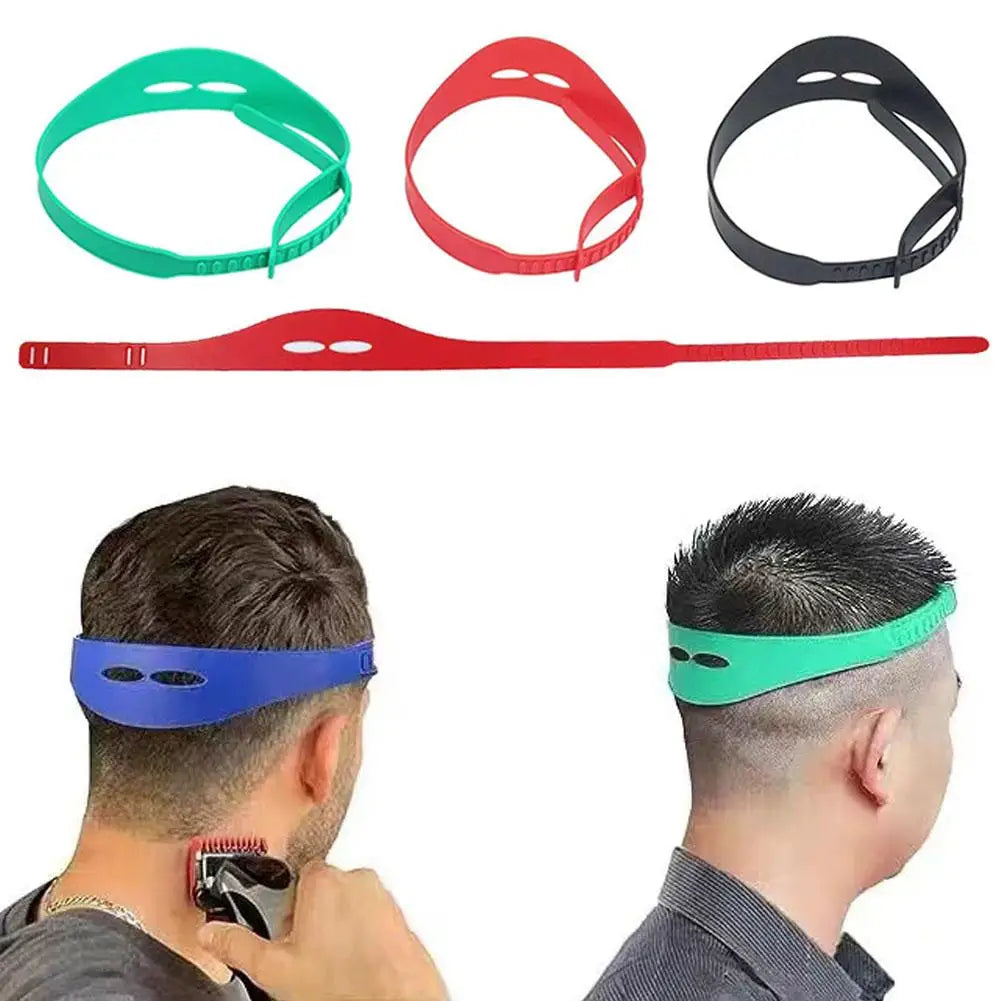 Adjustable Hair Trimming Guide and Neckline Shaving Template for Home Haircuts,Portable DIY Self Haircuting Hair Fade Guidelines Oasis Select