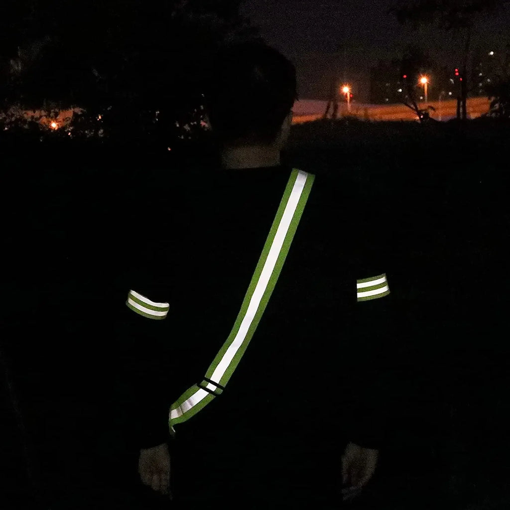Reflective Safety Shoulder Belt | High Visibility Night Running